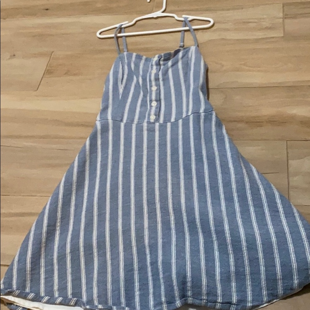 Hollister Button-Up Linen dress